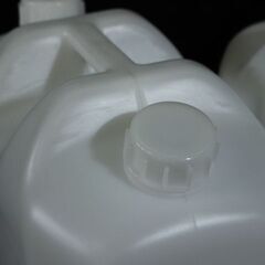 ポリタンク 白色 20L 3個 まとめて 美品 水缶 ポリエチレンの画像