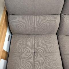 ローソファー(カウチソファー) ヤマダ電機オリジナル ニトリカバー付きの画像