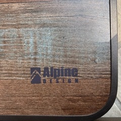 Alpine DESIGN 2WAY キッチンテーブルの画像
