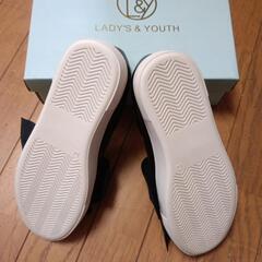 未使用　lady's＆YOUTH　デザインシューズ　多分23.5～24.0位の画像