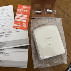 FUJI FILM instax SHARE SP-1 (スマホ de チェキ) フォトプリンタ(別売りフィルム付き)の画像