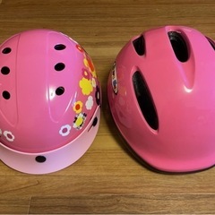 子供用自転車とヘルメットセットの画像