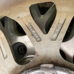 予定者決まりアルミタイヤ　スノー　145/80R13の画像