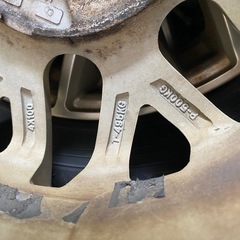 予定者決まりアルミタイヤ　スノー　145/80R13の画像