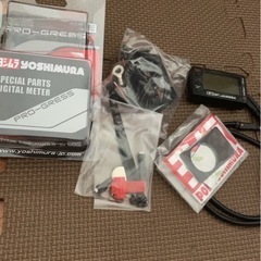 ヨシムラ油温計新品(汚れあり)の画像