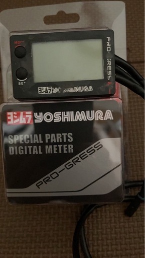 ヨシムラ油温計新品(汚れあり)