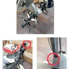 ジ344/ HONDA ホンダ こまめ F210 小型 管理機 耕運機 2.4馬力 歩行型 ミニ 耕うん機 農作業 家庭菜園 の画像