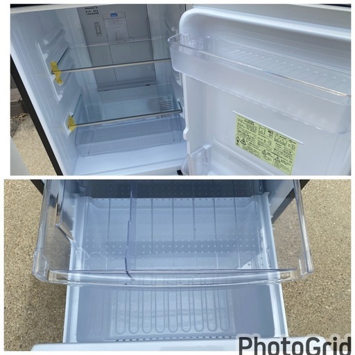 お薦め品‼️シャープどっちもつけかえドア ガラストップ冷蔵庫137L2019年