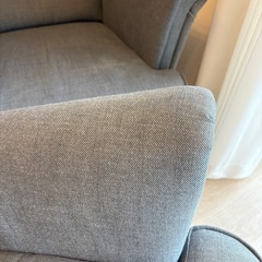 【IKEA】STRANDMON ストランドモン ウィングチェア, ノールドヴァッラ ダークグレー の画像