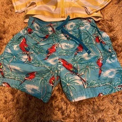 子ども水着上下の画像