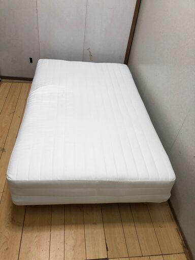 無印良品 高密度ポケットコイルマットレス セミシングル 幅120×長さ198