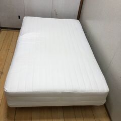 無印良品 高密度ポケットコイルマットレス セミシングル 幅120...