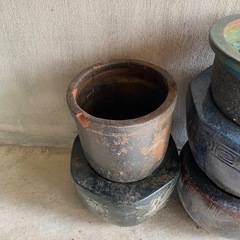 メダカ鉢　睡蓮鉢　火鉢の画像