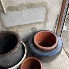 メダカ鉢　睡蓮鉢　火鉢の画像