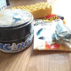 【0円】油膜取りクリーナー, WAX, スポンジ,洗剤の画像
