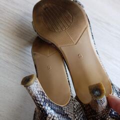 GU☆パイソン柄サンダルの画像