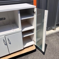 汚れてます　キャスター付きレンジ台の画像