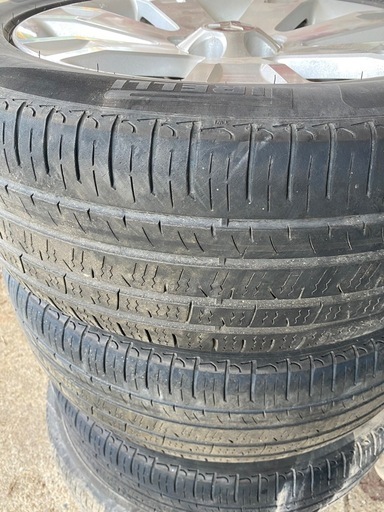 三菱純正ホイール　225/55/R18タイヤ付き