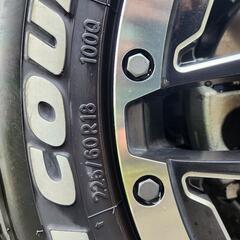 【バリ溝】225/60/r18 オープンカントリーR/T　ホワイトレタータイヤの画像