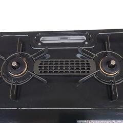 【売ります】リンナイ　2口＋グリル付きコンロ　LPガス(プロパンガス)用　KG35NBKL　2025年製の画像