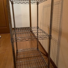 スチールラック２段の画像