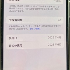 iPhone16e 128GB SIMフリー の画像