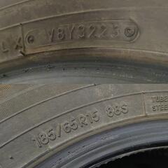 【中古】トーヨータイヤ 夏タイヤ 185/65R15 88S 2023年製 4本セットの画像