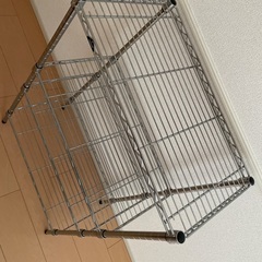 スチールラックお譲りします 34*60*90cmの画像