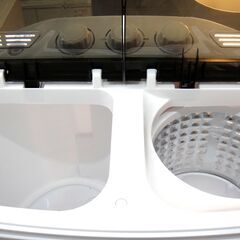 ポータブル 二槽式洗濯機 3.6/2.0kg 2024年製 NAW002の画像