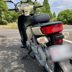 ホンダ　スーパーカブ50 ベージュ色AA04の画像
