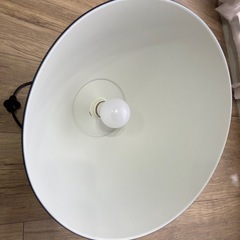 北欧風 ブラックカラー ペンダントライト（LED付）の画像