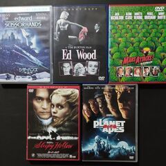 DVDまとめ売り 17　ティム・バートン監督作＋1　10作品の画像