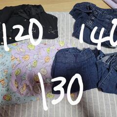 140多めキッズ服の画像