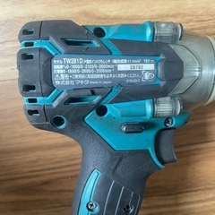 マキタ電動インパクトTW281Dの画像