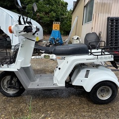③ ジャイロx 2スト td01 カゴ、リアキャリアの画像