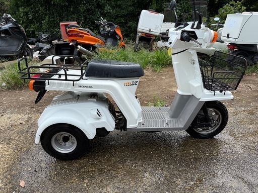 ③ ジャイロx 2スト td01 カゴ、リアキャリア