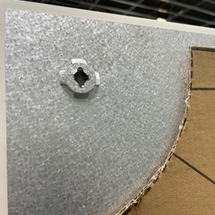 【美品】ガラス製ホワイトボード 壁掛けタイプの画像