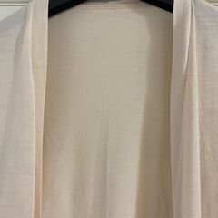 長袖カーディガン　薄手　レディース　フリーサイズ中古品　の画像