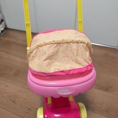 メルちゃん☆おせわベビーカーバギーと買い物カートの画像