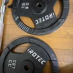 バーベル60kg ラック　セットの画像