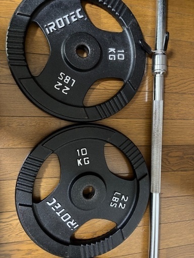 【取引連絡中】バーベル60kg ラック　セット