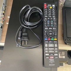【Blu-rayディスクレコーダー】SHARP　2021年製　初期化済み　2B-C10DW1　リサイクルショップ　ケイラック朝霞田島店　朝霞市　和光市　志木市　DVDレコーダー　DVDプレーヤー　Blu-rayレコーダー　Blu-rayプレーヤー　GM390の画像