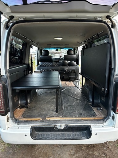 FLEX 跳ね上げ式ベッドキット ハイエース200系用（引き取り限定・長野