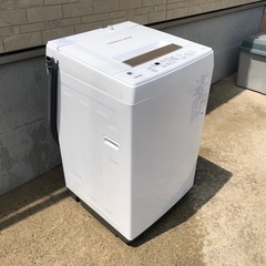 【美品】洗浄済！2021年製 東芝 全自動洗濯機「AW-45ME8」4.5kg & 洗濯機ラックセットの画像