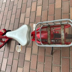 16インチ　消防車自転車の画像