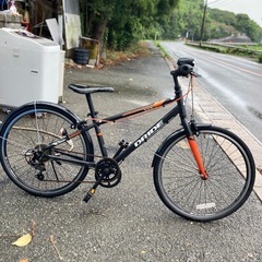綺麗な自転車２４インチ 6段ギャの画像