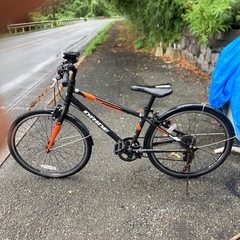 綺麗な自転車２４インチ 6段ギャの画像