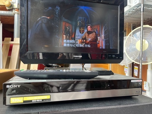 テレビボード CAV ジャパン 3.1ch シアターボード THRF-90 リモコン付属 W900 D400 H420 動作確認済 TV台 中古品 ③