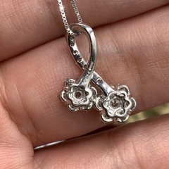 pt850　ダイヤモンド　1ct ネックレス　4.1g 約45cmの画像