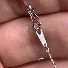 pt850　ダイヤモンド　1ct ネックレス　4.1g 約45cmの画像